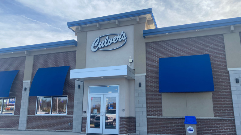 a Culver's store on a sunny day