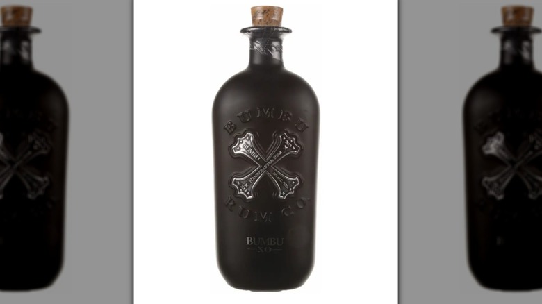 Bottle of Bumbu XO on a white background