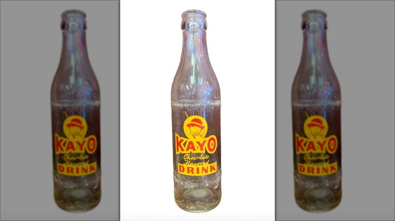 Bottle of Kayo Chocolate Flavored Drink