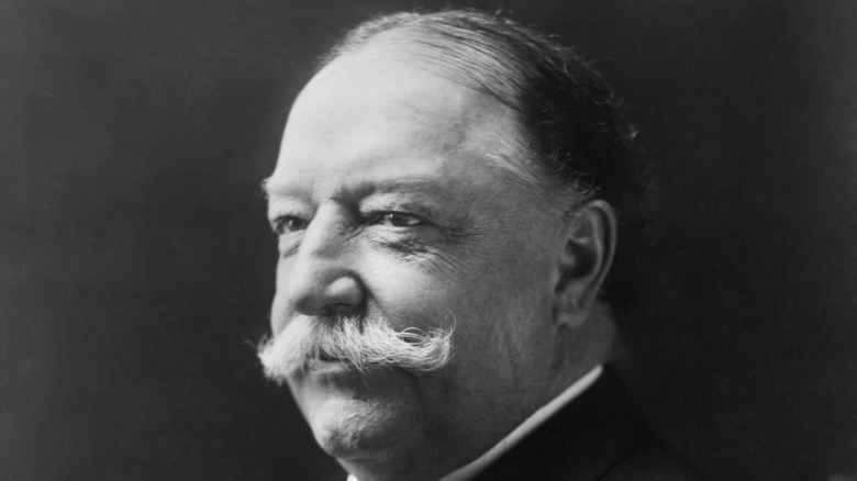 Closeup of President William Howard Taft
