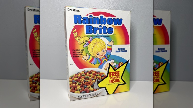 Vintage 1980s Ralston Rainbow Brite cereal