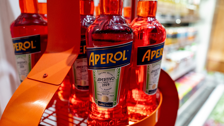 bottles of Aperol