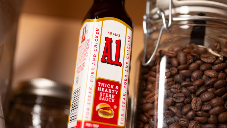 Bottle of A.1. sauce