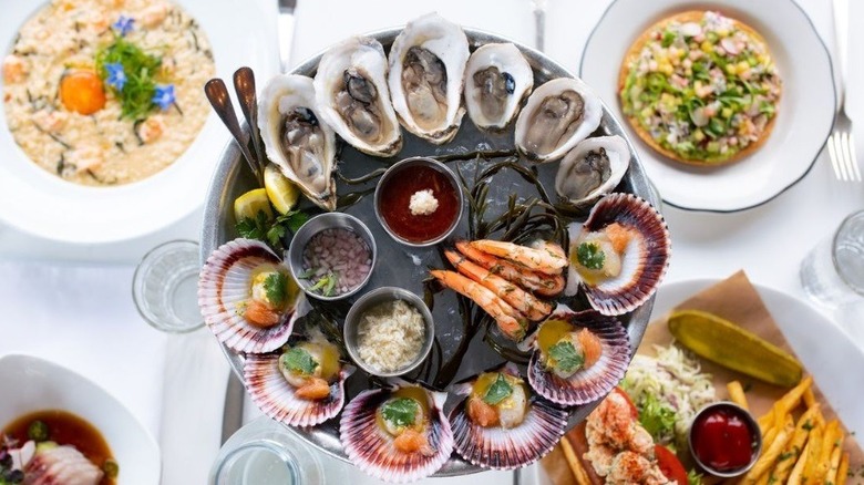 Seafood at Fishing with Dynamite