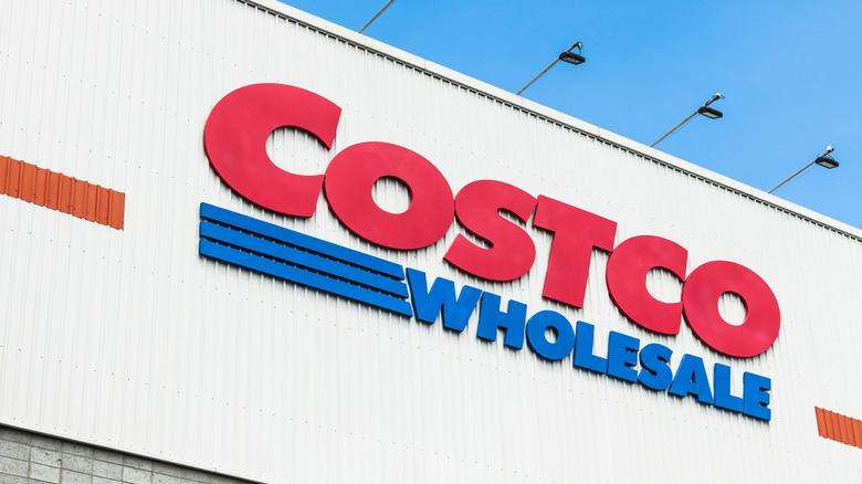 Costco storefront sign