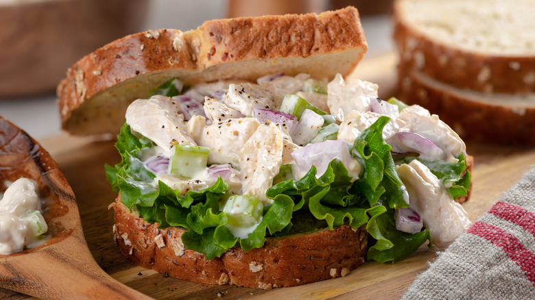 Chicken salad sandwich