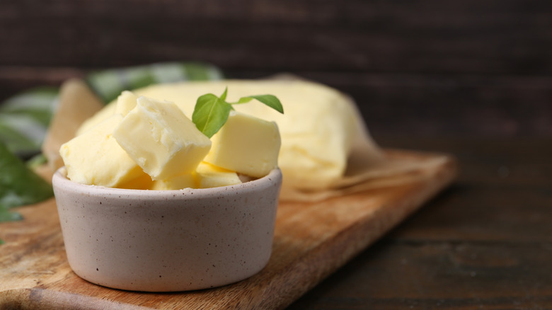 Bowl of butter