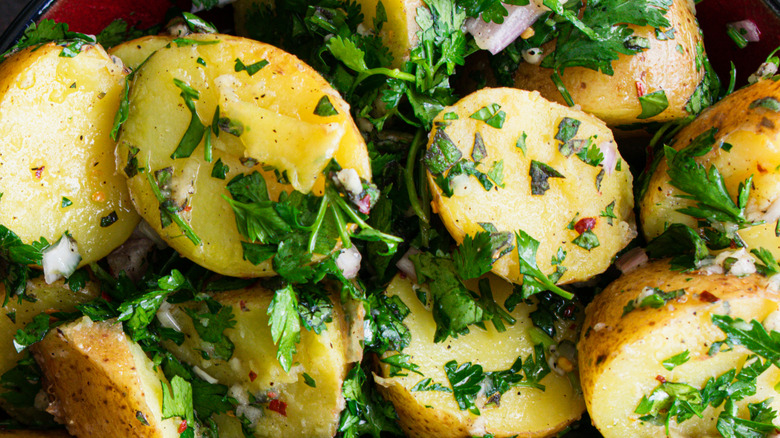 herbed potato salad
