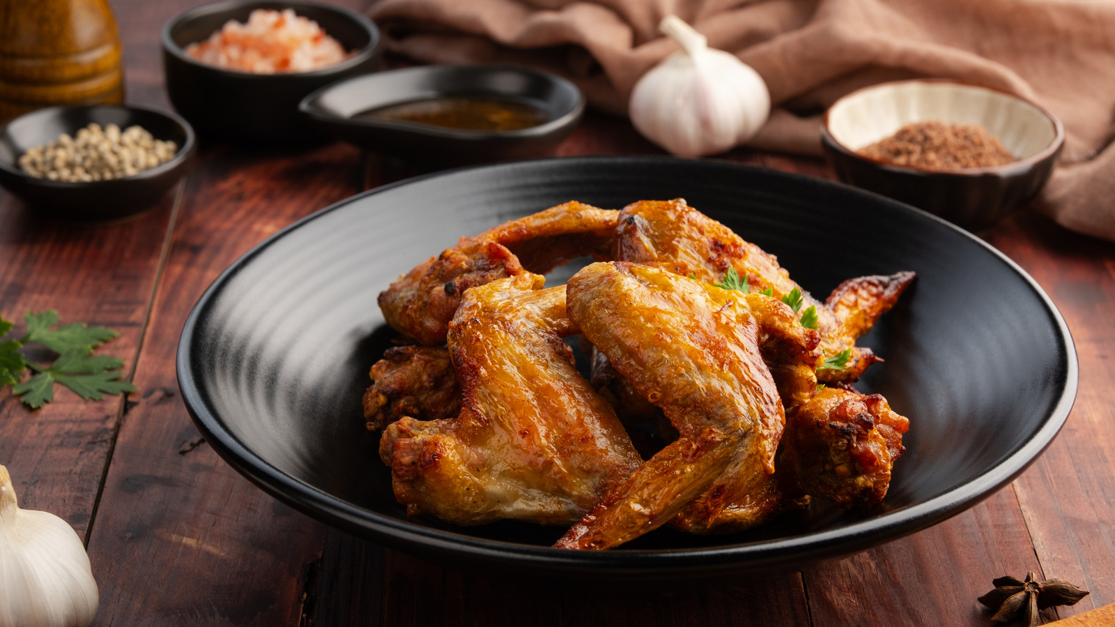 The Right Air Fryer Temperature For Perfectly Crispy Chicken Wings — Not Burned Nor Undercooked