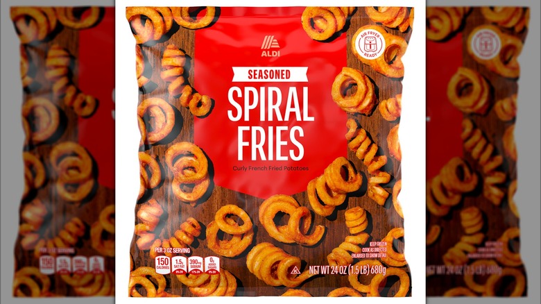 Aldi Seasoned Spiral Fries