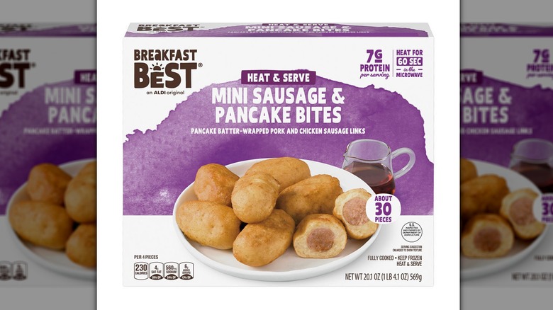Mini Sausage & Pancake Bites
