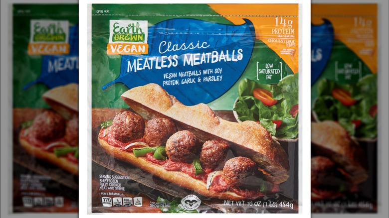 Earth Grown Classic Vegan Meatless Meatballs
