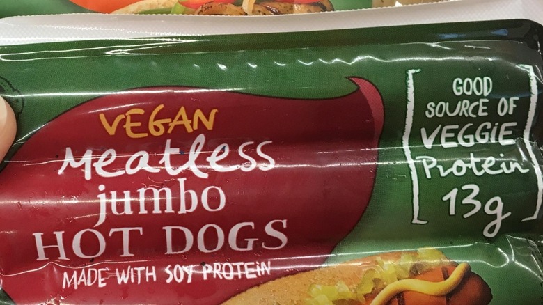 Earth Grown Vegan Meatless Jumbo Hot Dogs