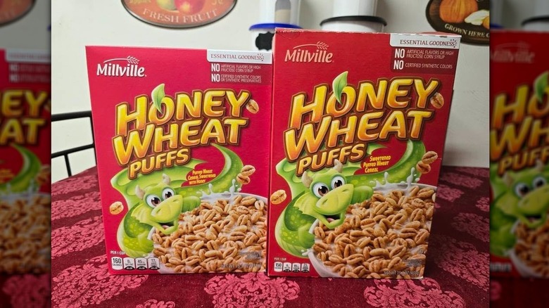 Millville Honey Wheat Puffs Cereal
