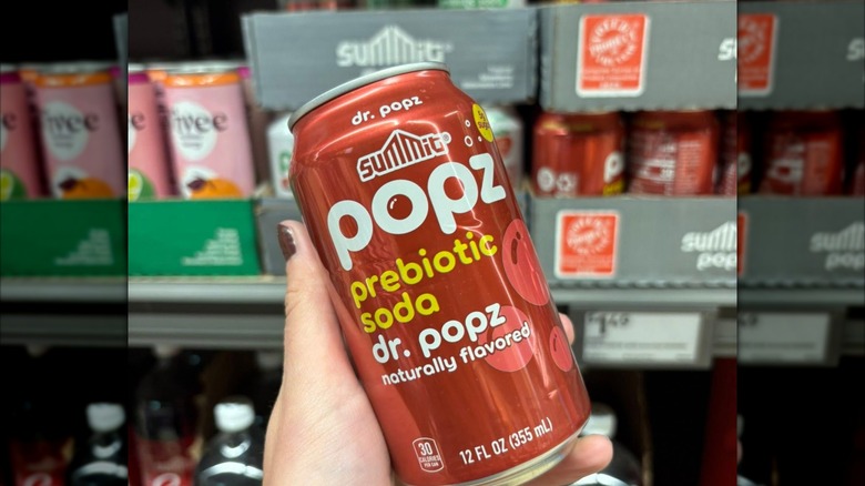 Summit Popz Prebiotic Soda, Assorted Flavors