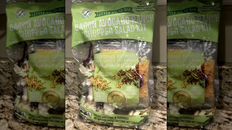 Little Salad Bar Bacon Avocado Ranch Chopped Salad Kit