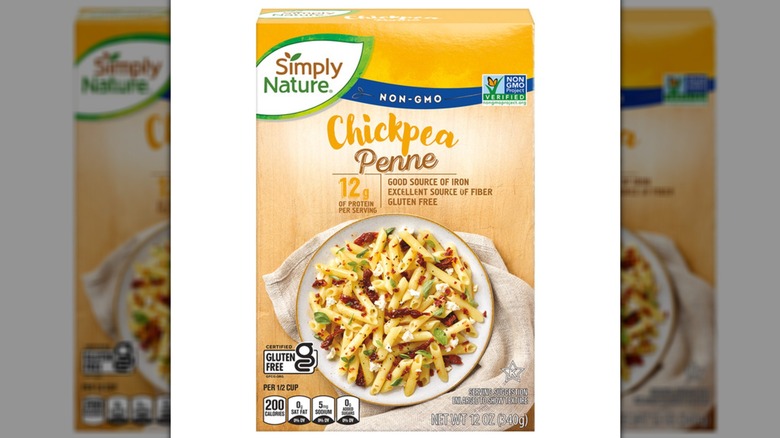 Aldi's Simply Nature Chickpea Penne Pasta