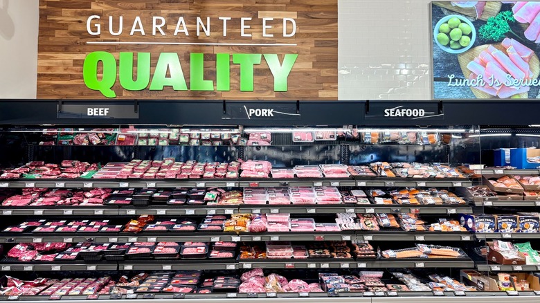 Aldi meat section
