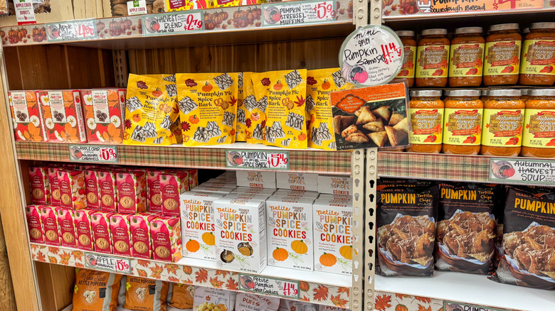 Trader Joe's fall finds at a store