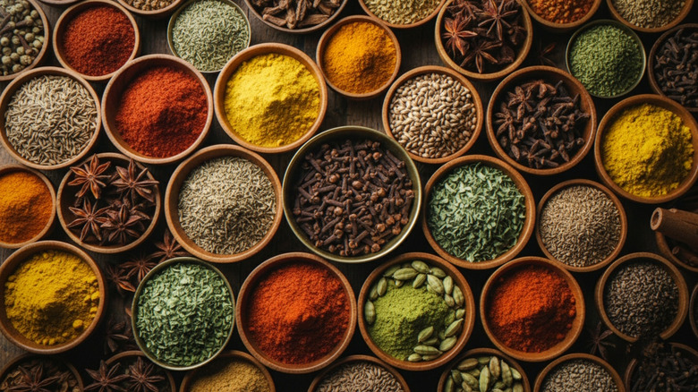 spice assortment