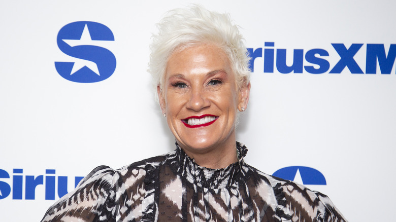 Anne Burrell smiling