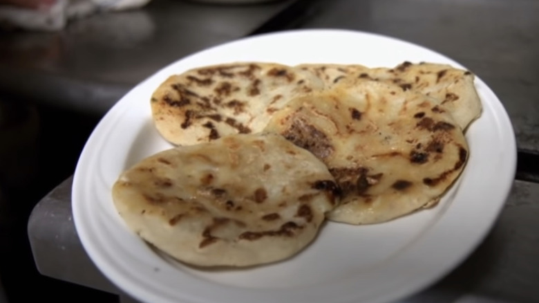 Pupusa's at the Pupuseria