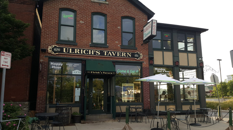Exterior of Ulrich's Tavern