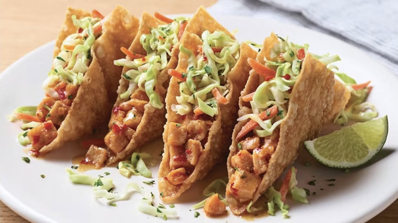 Applebee's chicken wonton tacos