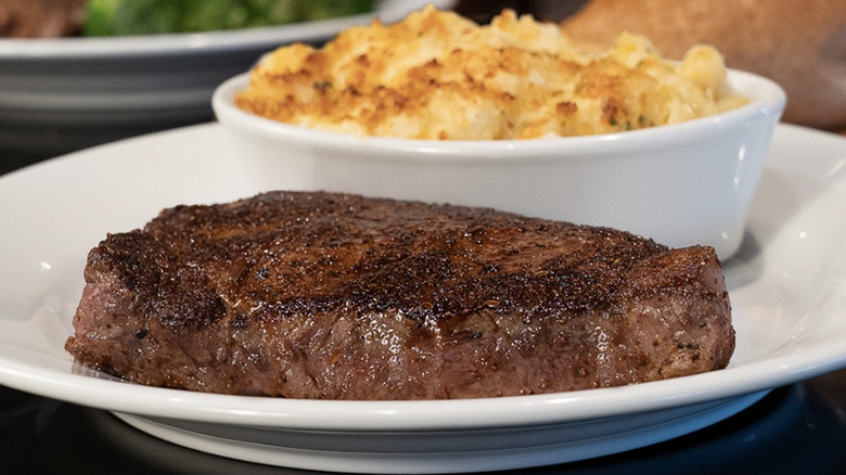 LongHorn Steakhouse steak on plate