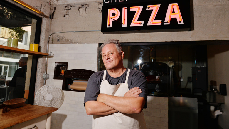 Chef Chris Bianco smiling for the camera with his arms crossed