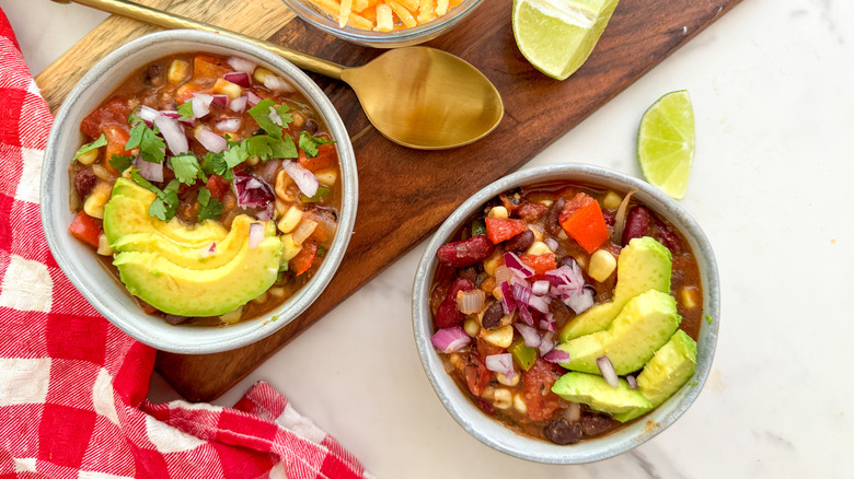 2 bowls of chili