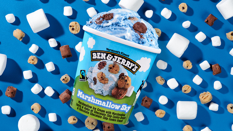 Ben & Jerry's Marshmallow Sky pint