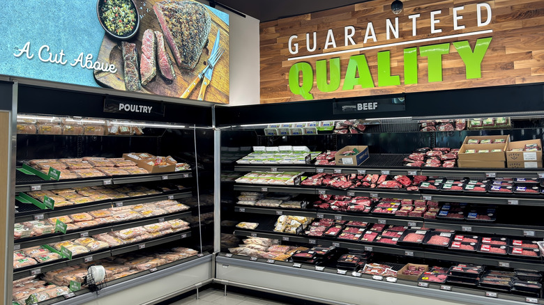 Aldi meat section