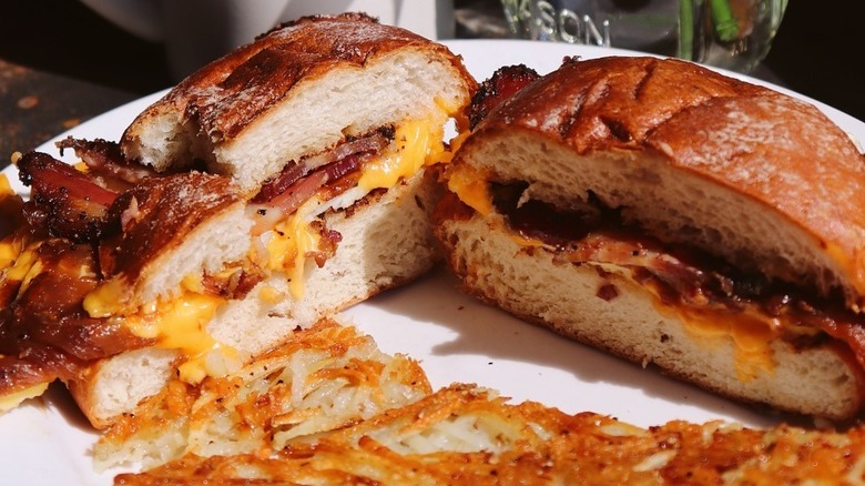 The Five Spot sandwich at Matt's Big Breakfast in Phoenix