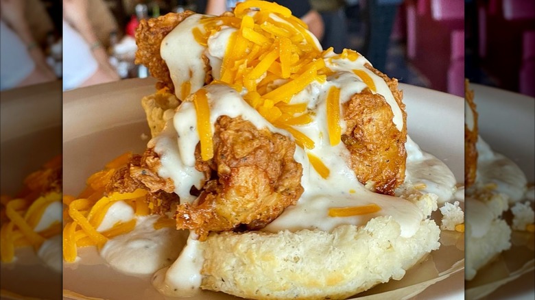 The Cathead Chicken Biscuit at Big Bad Breakfast in Oxford
