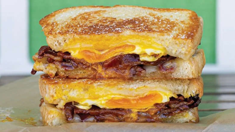 The "Combo" breakfast sandwich at Songbird in St. Louis