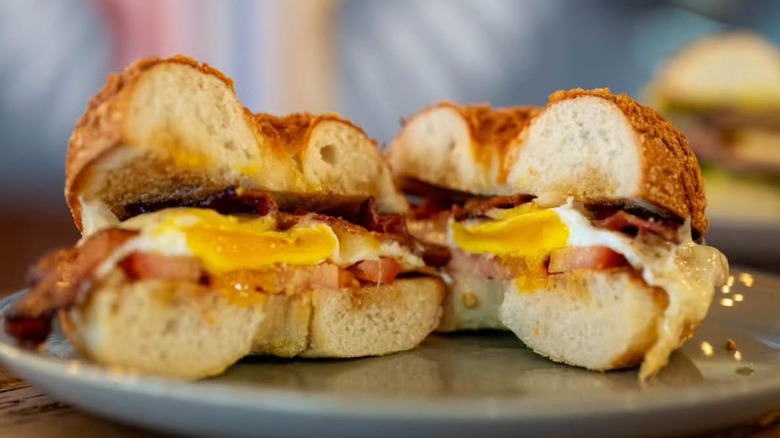 The Bacon Me Crazy sandwich at Breakaway Cafe in Dover