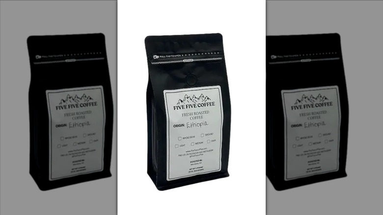 Ethiopia coffee by Five Five Coffee