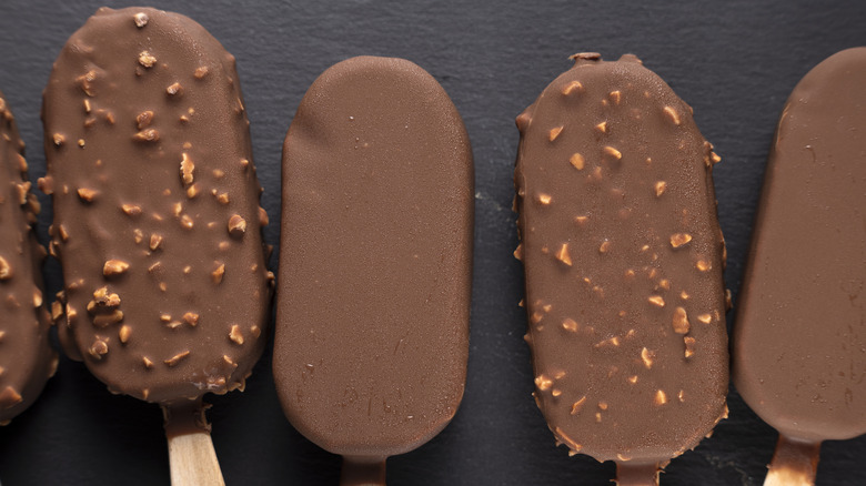 frozen ice cream bars