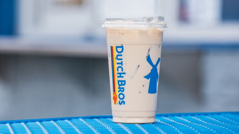 Dutch Bros iced drink