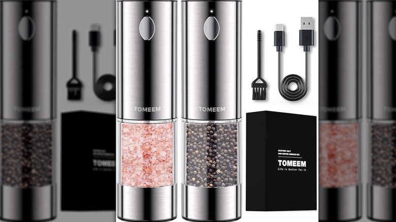 Tomeem Electric Salt and Pepper Set
