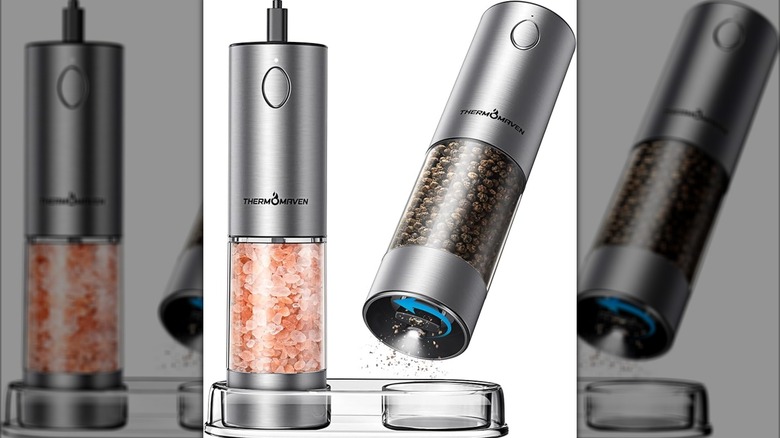 Thermomaven Electric Salt and Pepper Grinder Set