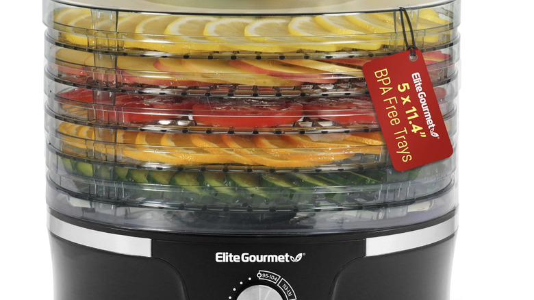 Clear circular dehydrator