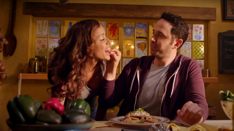 Javiera and Joel in "Off the Menu"