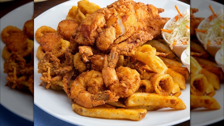 The Fishermans Platter at Legal Sea Foods