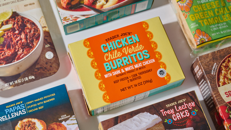 Trader Joe's chicken mole in freezer section