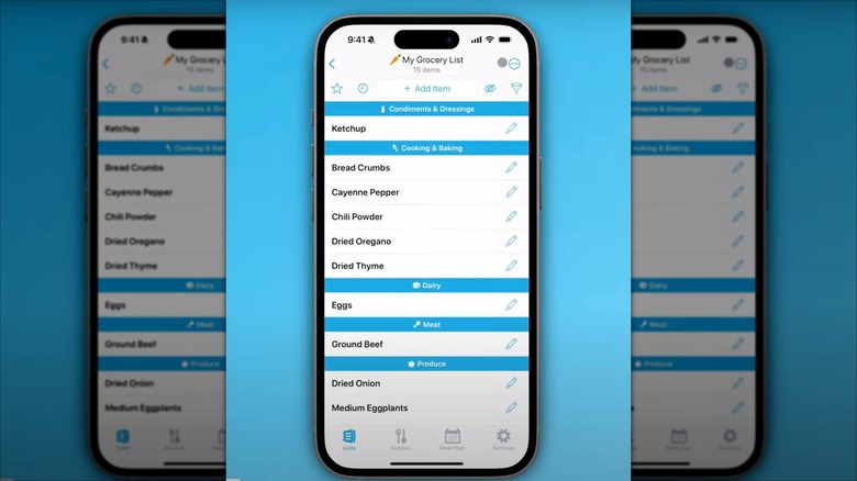 AnyList app interface
