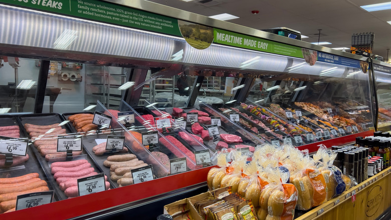 Butcher case at a Sprouts Market