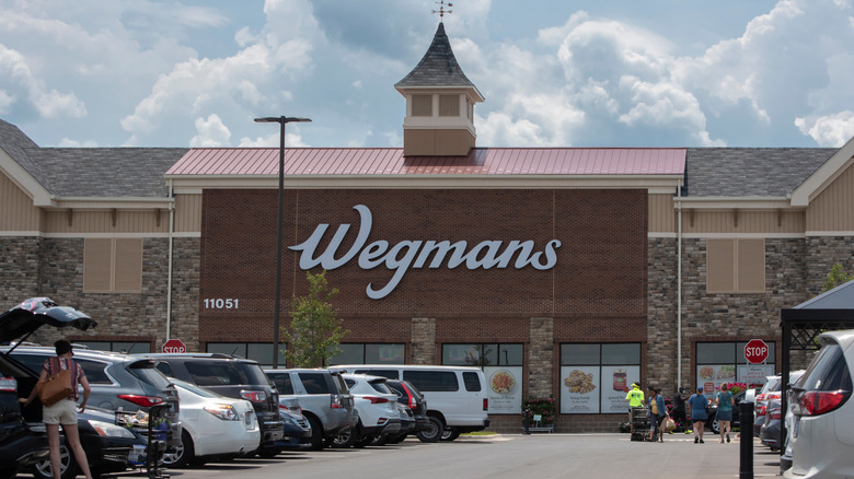 The exterior of a Wegman's store