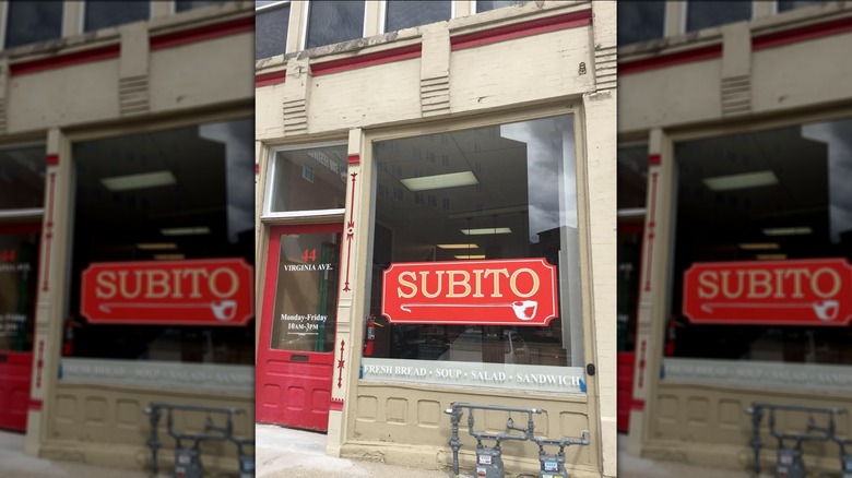 Exterior of Subito in downtown Indianapolis